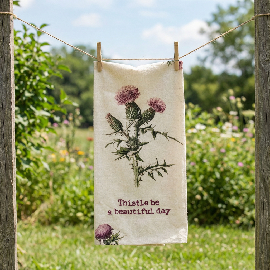Thistle Journal & Kitchen Towel Gift Set