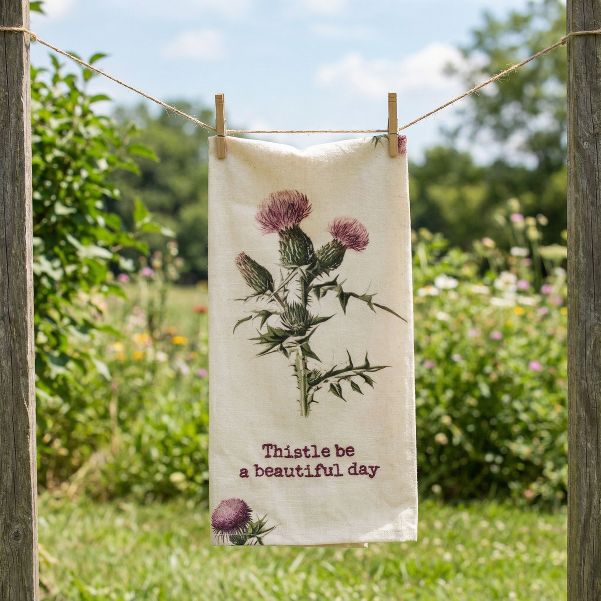 Thistle Journal & Kitchen Towel Gift Set
