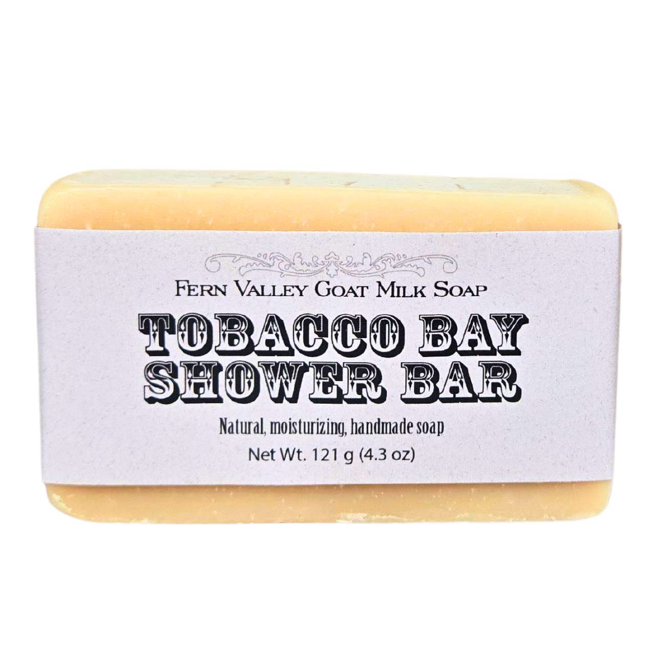 Tobacco Bay | Goat Milk Shower Bar | Fresh & Woody Cologne Scent