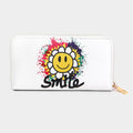 Daisy Smile Zip-Around Wallet