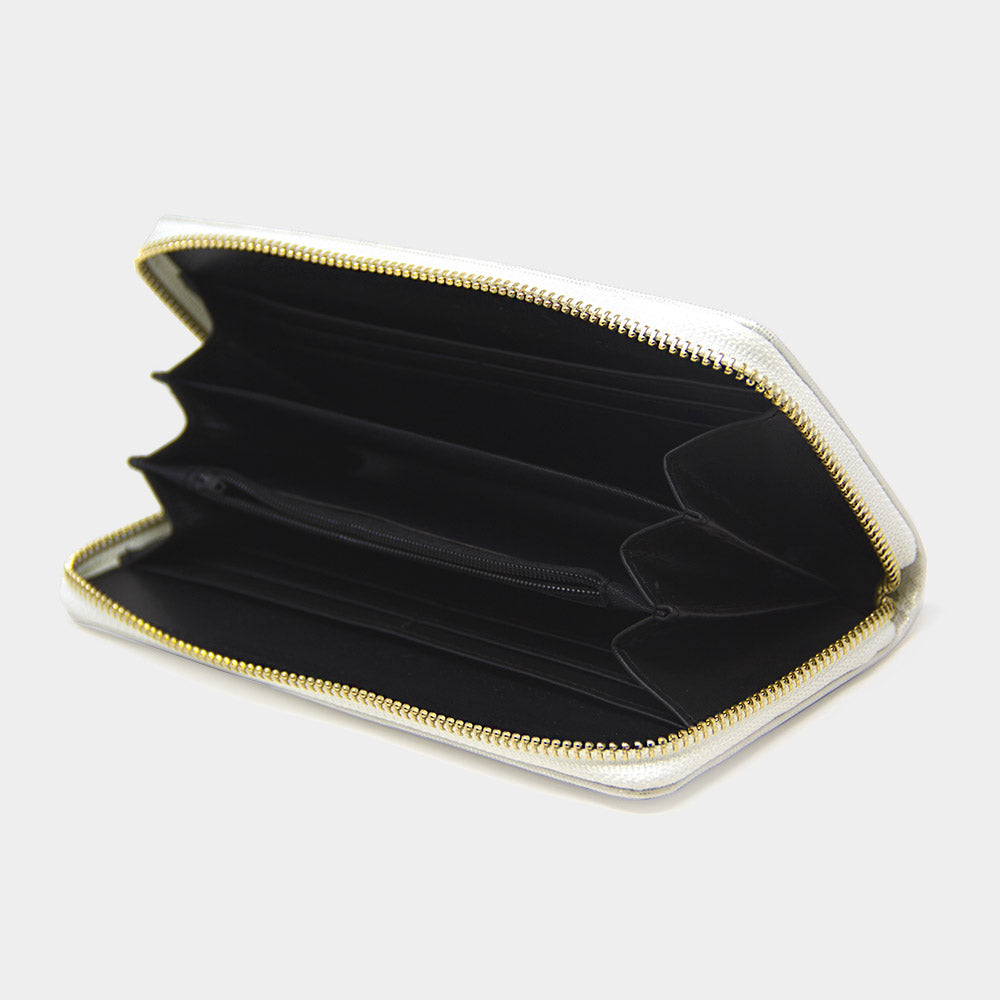 Daisy Smile Zip-Around Wallet