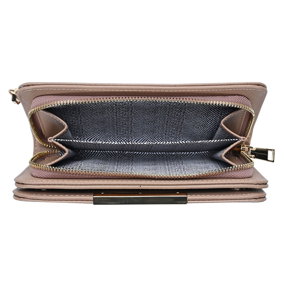 Studded Wristlet Wallet