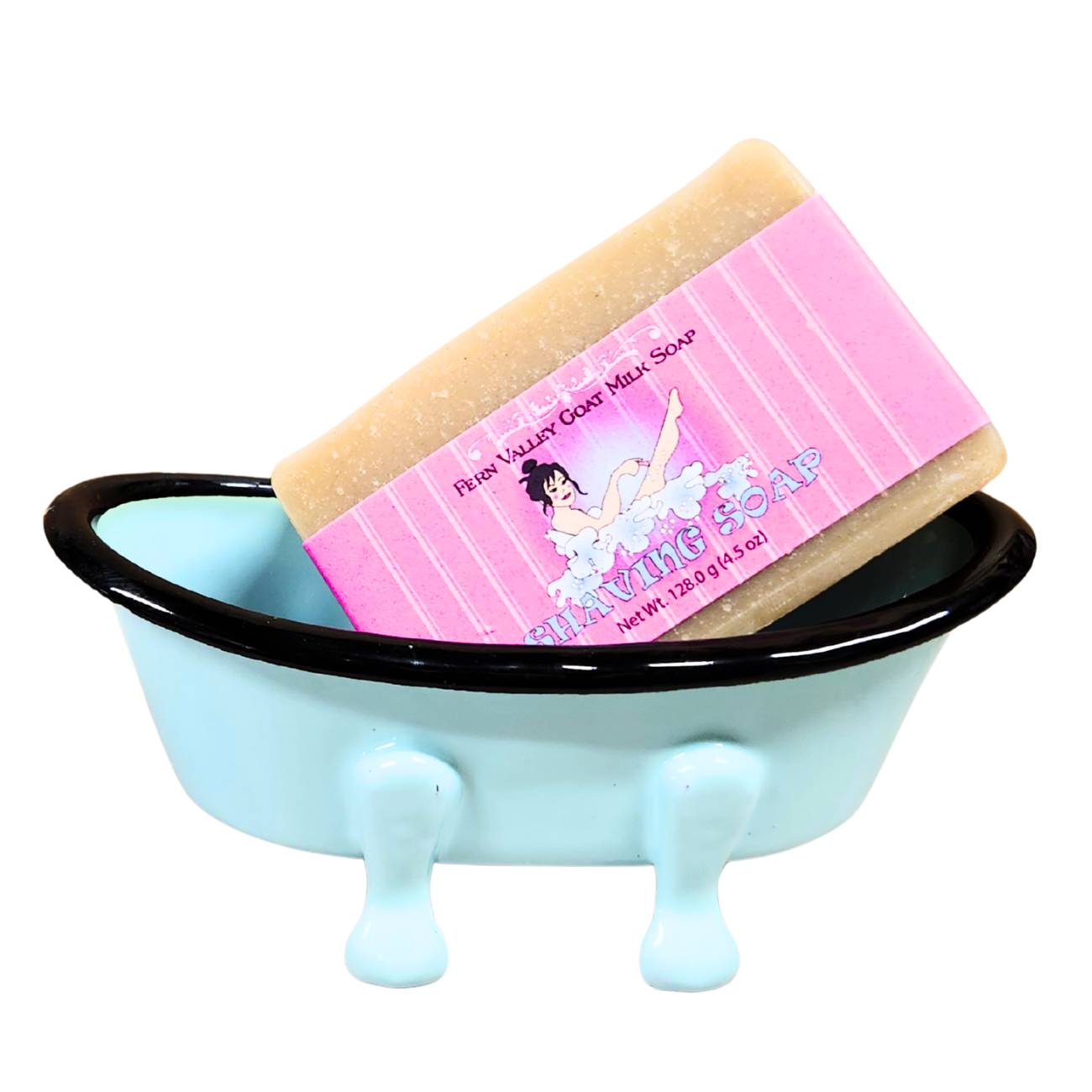 Coconut & Lime Verbena | Goat Milk Shaving Soap Bar for Women | Smooth & Moisturizing
