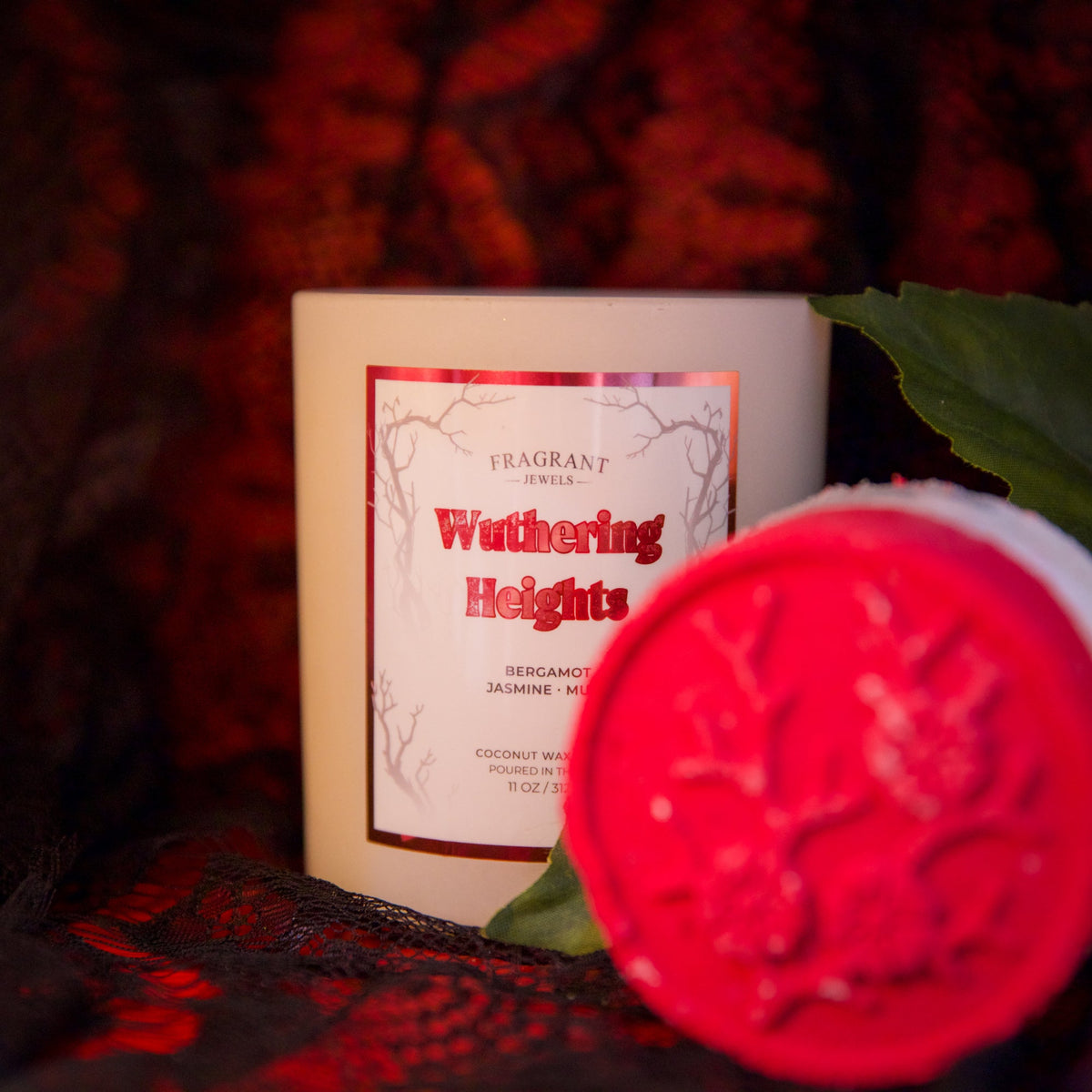 Wuthering Heights Candle with Hidden Ring