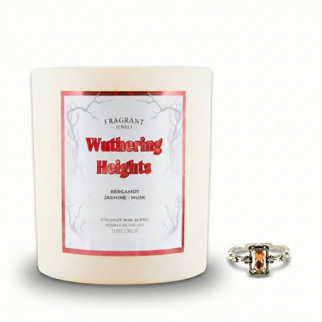 Wuthering Heights Candle with Hidden Ring