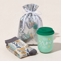 You Grow Girl Mug & Floral Socks Gift Set