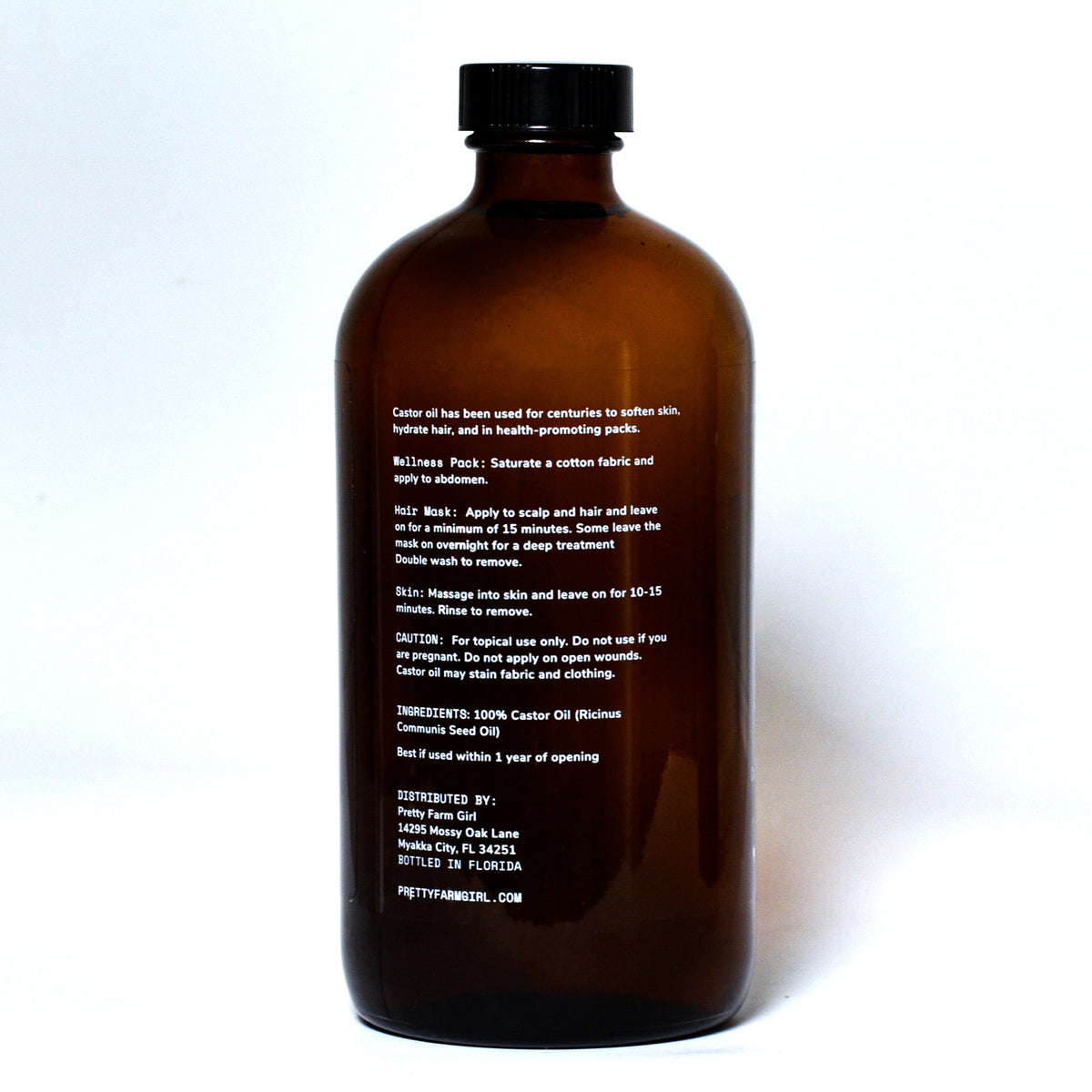 Organic Castor Oil | Cold-Pressed & Hexane-Free