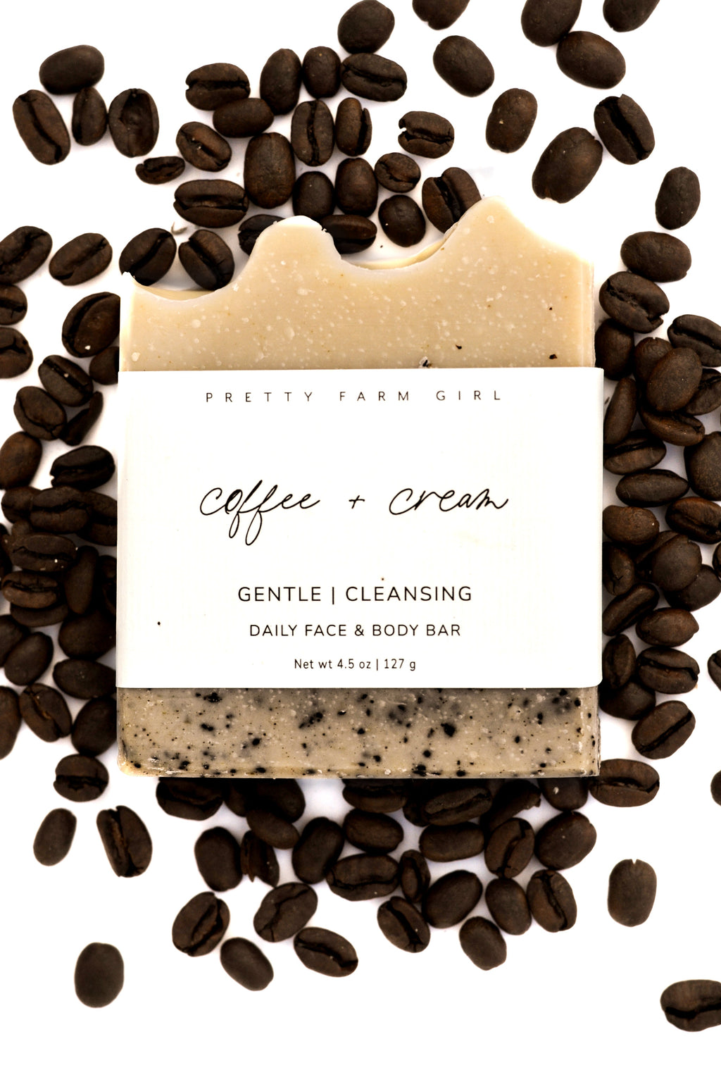 Coffee & Cream Tallow Goat Milk Soap Bar