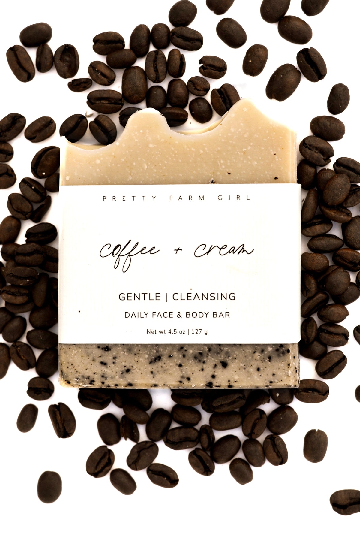 Coffee & Cream Tallow Goat Milk Soap Bar