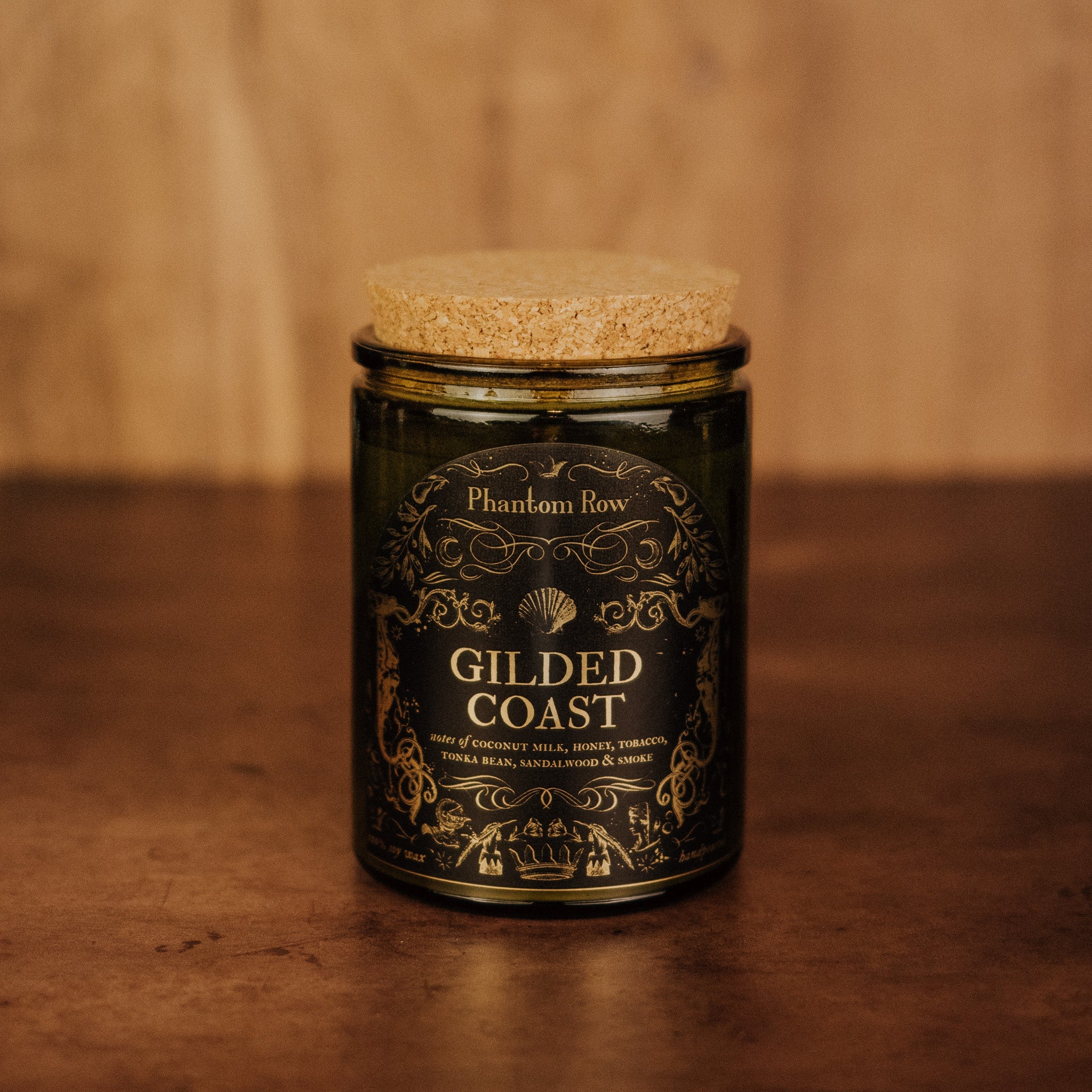 Gilded Coast | Smoke, Sandalwood & Honey Soy Candle
