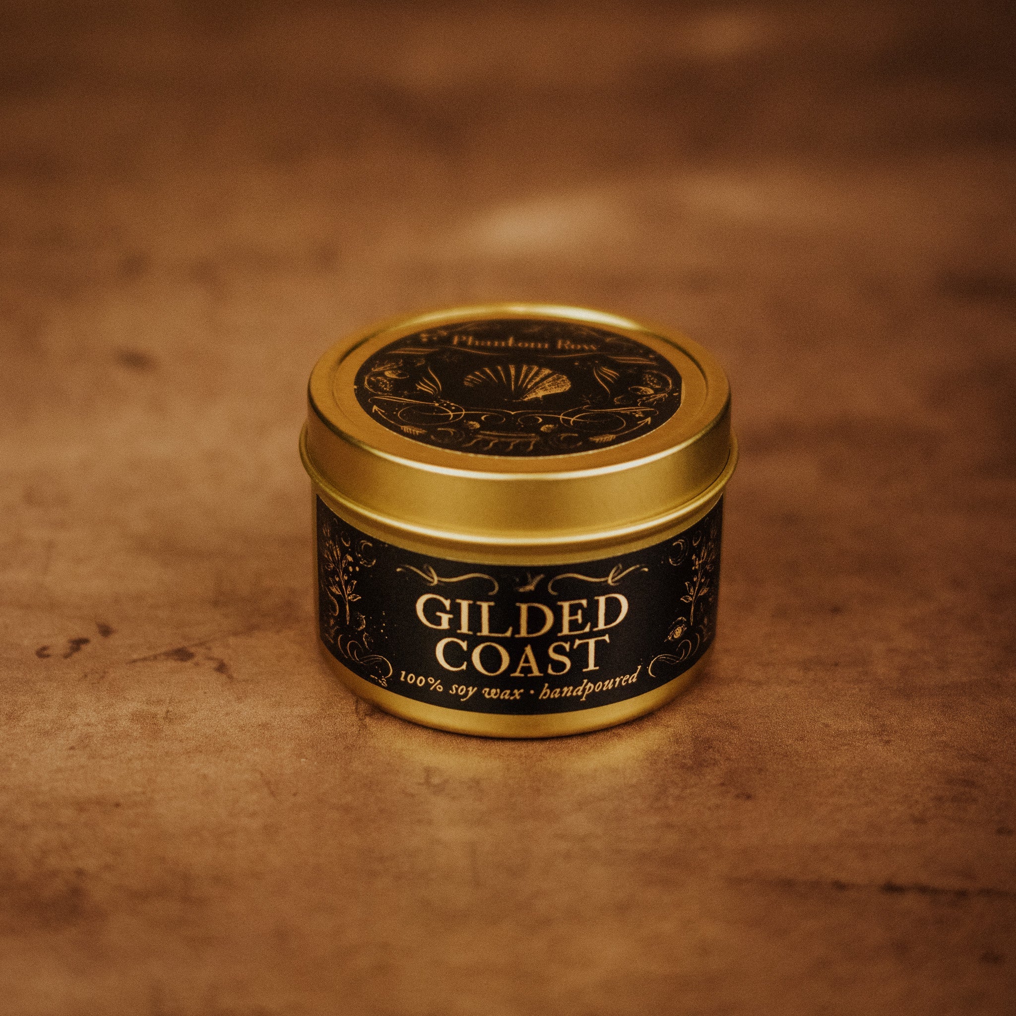 Gilded Coast | Smoke, Sandalwood & Honey Soy Candle