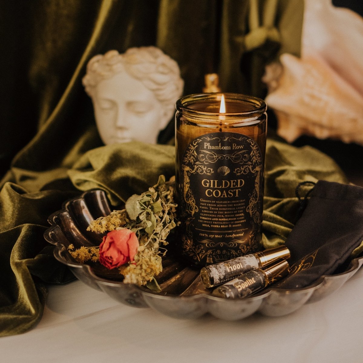 Gilded Coast | Smoke, Sandalwood & Honey Soy Candle