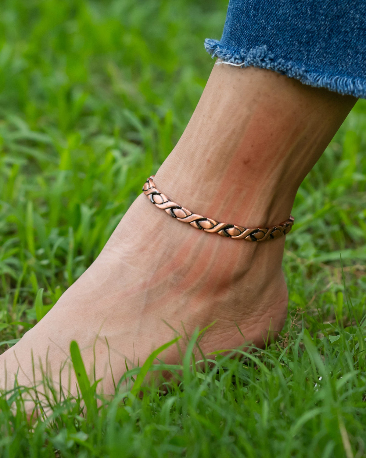 Copper Magnetic Therapy Anklet