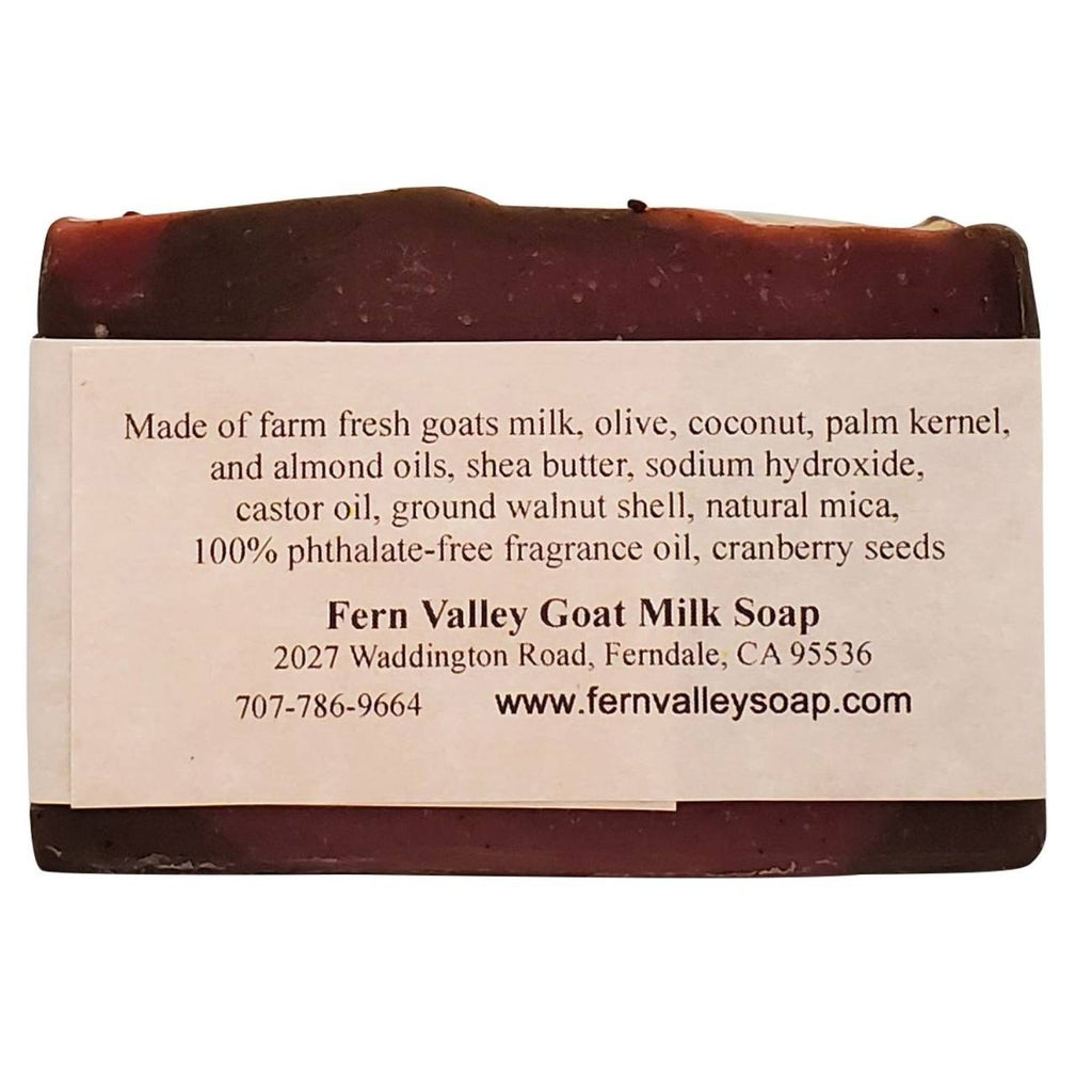 Raspberry Truffle | Exfoliating Goat Milk Soap Bar | Decadent & Sweet