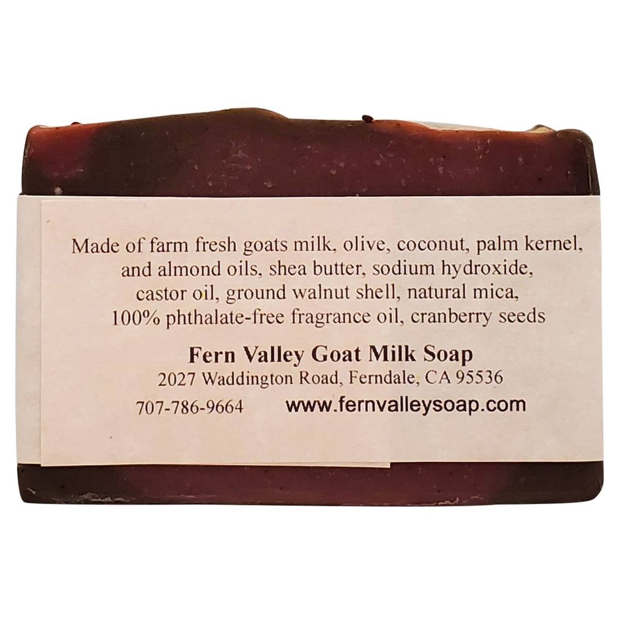 Raspberry Truffle | Exfoliating Goat Milk Soap Bar | Decadent & Sweet