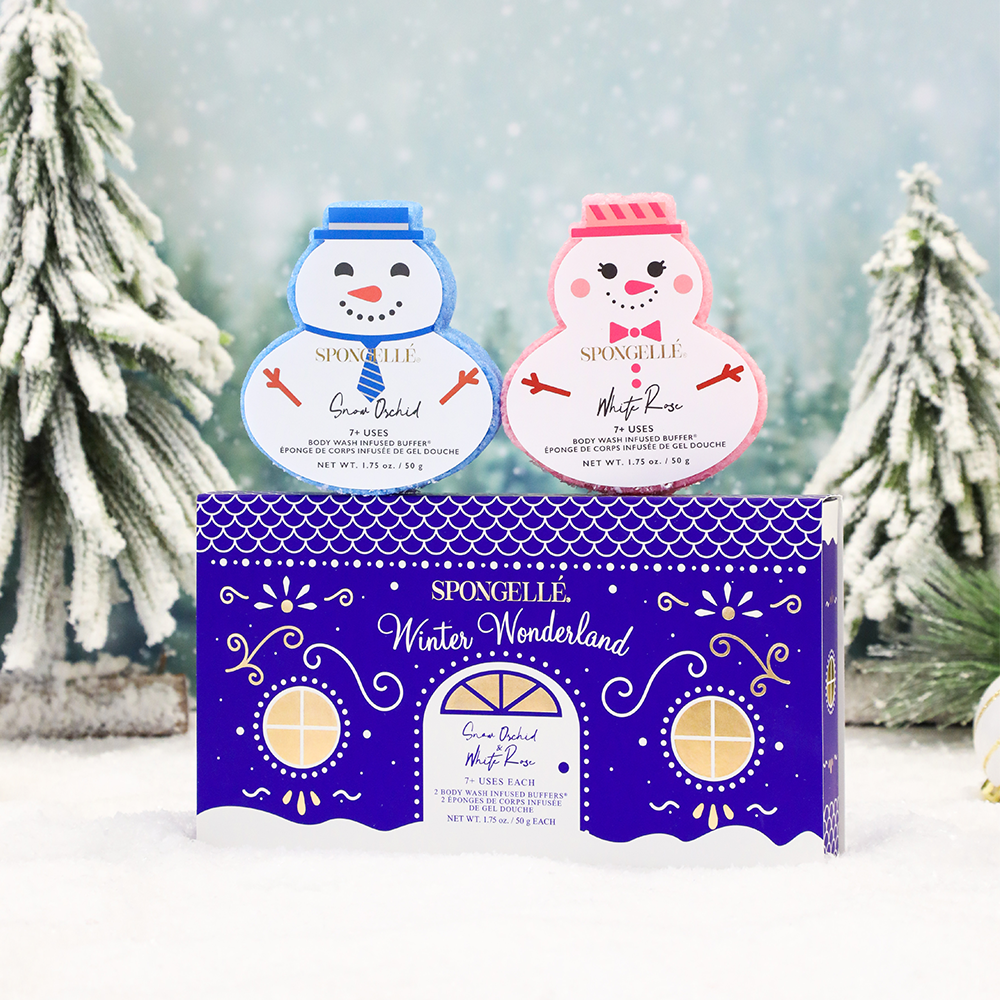 Winter Wonderland Snowman Body Buffer Gift Set